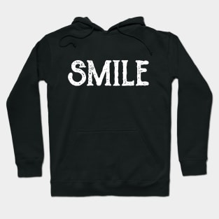 Smile text Hoodie